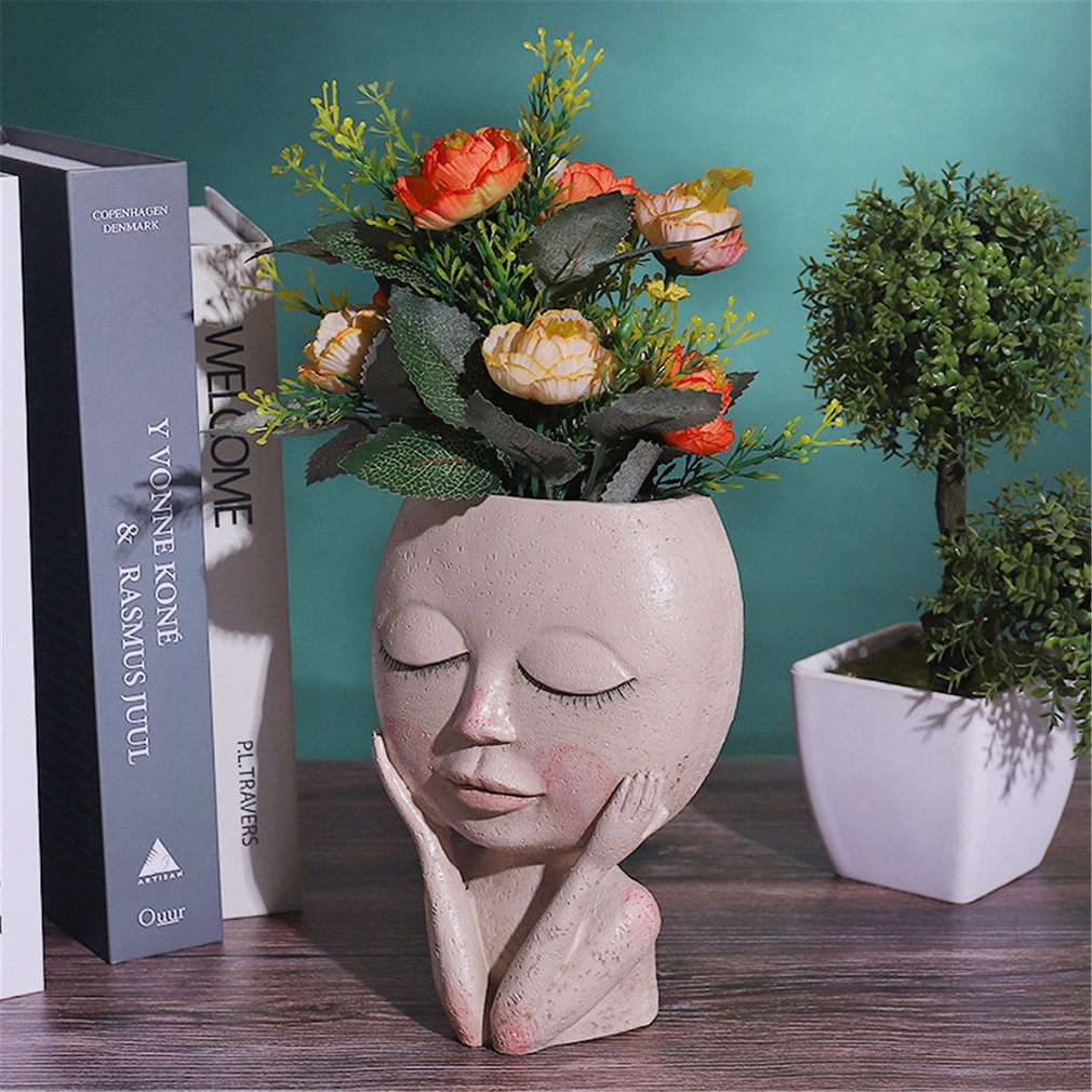 Face Flower Pot